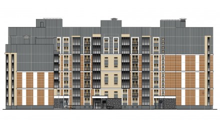 «Группа многоквартирных жилых домов по ул. Островского в г. Гродно. Жилой дом № 1»