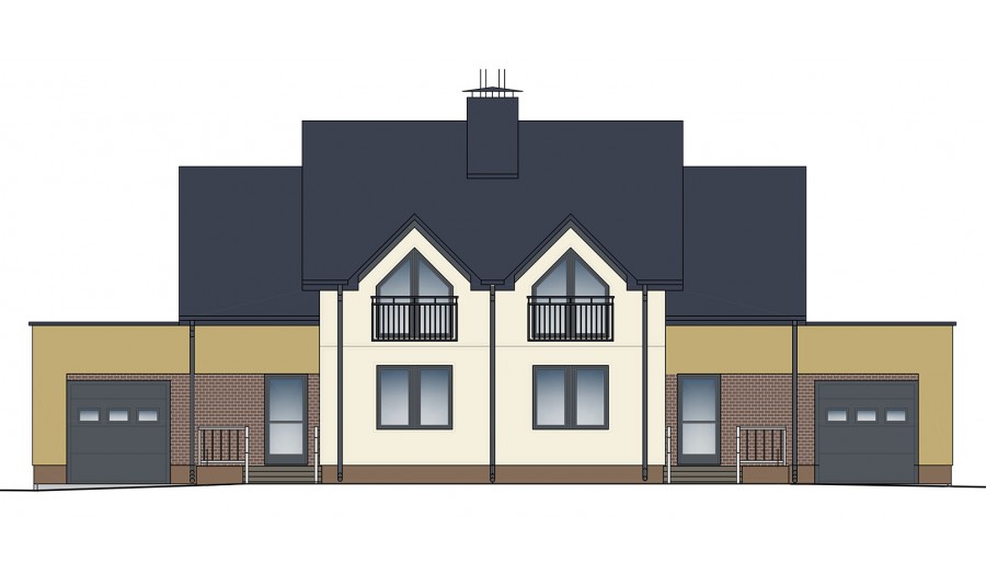 Группа одноквартирных, блокированных жилых домов для строительства индустриальным способом по ул. Старомолыщинская в микрорайоне индивидуальной застройки «Заболоть-3» в г. Гродно