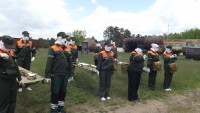ОАО «Гродножилстрой» приняло участие в городских соревнованиях санитарных дружин