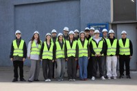 Студенты Гродненского Государственного Политехнического Коледжа посетили ОАО «Гродножилстрой»