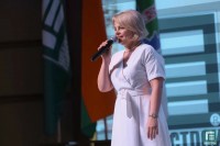 Ирина Луканская поздравила строителей и наградила активисток первичной организации Белорусского союза женщин ОАО «Гродножилстрой»