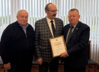 За асабісты ўклад у развіццё РГА "Белая Русь"