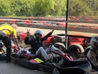 Результаты гоночных заездов. Первенство по картингу