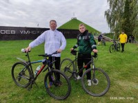 ОАО «Гродножилстрой» присоединился к велопробегу ко Дню народного единства